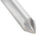 Amana Tool 45733 Solid Carbide V Groove Signmaking & Lettering 60 Deg x 9/16 D x 7/16 CH x 1/2 Inch SHK Router Bit