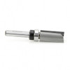 Amana Tool 45460 Carbide Tipped Flush Trim Plunge Template 1/2 D x 1 Inch CH x 1/4 SHK w/ Upper Ball Bearing Router Bit