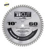 Timberline 10061 Carbide Tipped Ti-Cut Plastic 10 Inch D x 60T MTC, -2 Deg, 5/8 Bore, Circular Saw Blade