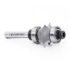 Amana Tool 54190 Carbide Tipped Leaf Edge Beading 3/16 R x 1 Inch D x 1/2 CH x 1/4 SHK Router Bit