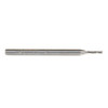 Amana Tool 46373 Solid Carbide Double Flute Up-Cut Ball Nose Spiral 1/32 R x 1/16 D x 1/4 CH x 1/8 SHK x 2 Inch Long Router Bit