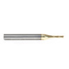 Amana Tool 51521 Glass Cutting 1/8 D x 1/2 CH x 1/4 SHK x 2-1/2 Inch Long x 3 Flute Solid Carbide ZrN Coated Up-Cut Router Bit