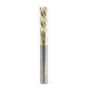 Amana Tool 51535 Glass Cutting 1/4 D x 3/4 CH x 1/4 SHK x 2-1/4 Inch Long x 4 Flute Solid Carbide ZrN Coated Down-Cut Router Bit