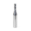 Amana Tool 51602 SC Spiral for Steel, Stainless Steel & Non Ferrous Metal with AlTiN Coating 4-Flute x 1/8 D x 3/8 CH x 1/4 SHK x 1-1/2 Inch Long Up-Cut Router Bit / 45 Deg Corner Chamfer End Mill