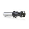 Timberline 350-40 Carbide Tipped Convex Edging 23/32 R x 13/16 D x 1-1/4 CH x 1/2 Inch SHK Router Bit