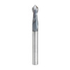 Amana Tool 51652 CNC Solid Carbide 90 Deg V Spiral with AlTiN Coating for Steel & Stainless Steel 1/4 D x 3/4 CH x 1/4 SHK x 2-1/2 Inch Long Up-Cut Drill/Router Bit/End Mill