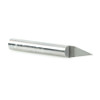 Amana Tool 45772 Solid Carbide 30 Degree Engraving 0.010 Tip Width x 1/4 SHK x 2-1/4 Inch Long Signmaking Router Bit