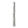 Amana Tool 51427 CNC SC Spiral O Single Flute, Plastic Cutting 3/8 D x 1-5/8 CH x 3/8 SHK x 3-1/2 Inch Long Up-Cut Router Bit with Mirror Finish