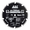 AGE MD10-500R Carbide Tipped Rip & Crosscut Combination Armormax-Coated 10 Inch D x 50T, 4+1, 15 Deg, 5/8 Bore Circular Saw Blade