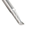 Amana Tool 46327 SC Slow Spiral ‘O’ Flute, Acrylic Cutting 1/4 D x 3/4 CH x 1/4 SHK x 2-1/2 Inch Long Up-Cut Single Flute Router Bit