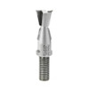 Amana Tool 45839 Carbide Tipped Dovetail for Brookman Machines 10 Deg Angle x 9/16 D x 3/8 BSF SHK Router Bit