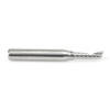 Amana Tool 51478 CNC SC Spiral O Single Flute, Aluminum Cutting 3/16 D x 5/8 CH x 1/4 SHK x 2 Inch Long Up-Cut Router Bit with Mirror Finish
