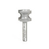 Amana Tool 51543 Carbide Tipped Bullnose 1/8 Radius x 23/32 Dia x 9/16 Cut Height x 1/4 Inch Shank Router Bit