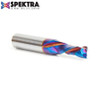 Amana Tool 46174-K CNC Solid Carbide Spektra Coated Compression Spiral 3/8 D x 1 CH x 1/2 SHK x 3 Inch Long 2 Flute Router Bit (Replaces item no. 46161)