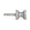 Amana Tool 51547 Carbide Tipped Bullnose 1/4 Radius x 1 Dia x 1 Cut Height x 1/4 Inch Shank Router Bit