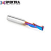 Amana Tool 46101-K SC Spektra Extreme Tool Life Coated Spiral Plunge 3/16 Dia x 3/4 CH x 1/4 SHK 2 Inch Long Up-Cut Router Bit