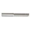 Amana Tool 46123 Abrasive Type Plunge Diamond Pattern, Composite Cutting 1/2 D x 2-1/8 CH x 1/2 SHK x 4 Inch Long Router Bit