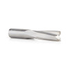 Amana Tool 46391 SC Slow Spiral O Flute, Acrylic Cutting 1/2 D x 1-1/4 CH x 1/2 SHK x 3 Inch Long Up-Cut 2 Flute Router Bit