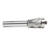 Amana Tool 57174 Solid Carbide (Brazed to Steel Shank) Flush Trim Compression 22mm D x 1-9/64 CH x 1/2 Inch SHK w/ Lower Ball Bearing Router Bit