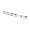 Amana Tool 46313 SC Slow Spiral ‘O’ Flute, Acrylic Cutting 1/4 D x 3/4 CH x 1/4 SHK x 2-1/2 Inch Long Up-Cut Router Bit