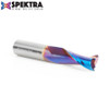 Amana Tool 46106-K SC Spektra Extreme Tool Life Coated Spiral Plunge 1/2 Dia x 1-1/4 CH x 1/2 SHK 3 Inch Long Up-Cut Router Bit