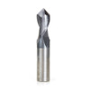 Amana Tool 51658 CNC Solid Carbide 90 Deg V Spiral with AlTiN Coating for Steel & Stainless Steel 3/4 D x 1-1/2 CH x 3/4 SHK x 4 Inch Long Up-Cut Drill/Router Bit/End Mill