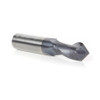 Amana Tool 51658 CNC Solid Carbide 90 Deg V Spiral with AlTiN Coating for Steel & Stainless Steel 3/4 D x 1-1/2 CH x 3/4 SHK x 4 Inch Long Up-Cut Drill/Router Bit/End Mill