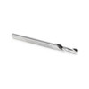 Amana Tool 51761 SC CNC Spiral Double O Flute, Plastic Cutting 1/8 Dia x 1/2 CH x 1/8 Shank x 2 Inch Long Up-Cut Router Bit