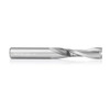 Amana Tool 51780 SC CNC Spiral Double O Flute, Plastic Cutting 3/8 Dia x 1-1/8 CH x 3/8 Shank x 3 Inch Long Up-Cut Router Bit