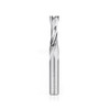 Amana Tool 51780 SC CNC Spiral Double O Flute, Plastic Cutting 3/8 Dia x 1-1/8 CH x 3/8 Shank x 3 Inch Long Up-Cut Router Bit