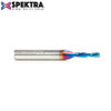 Amana Tool 46200-K SC Spektra Extreme Tool Life Coated Spiral Plunge 1/8 Dia x 1/2 CH x 1/4 SHK 2 Zoll lang Down-Cut Router Bit