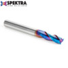 Amana Tool 46002-K SC Spektra Extreme Tool Life Coated Spiral Plunge 1/4 Dia x 3/4 CH x 1/4 SHK 2-1/2 Inch Long Up-Cut Router Bit