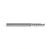 Amana Tool 51409 CNC SC Spiral O Single Flute Plastic Cutting 1/4 D x 1-1/16 CH x 1/4 SHK x 3 Inch Long Up-Cut Router Bit with Mirror Finish