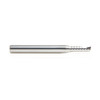 Amana Tool 51423 CNC SC Spiral O Single Flute, Plastic Cutting 3/16 D x 5/8 CH x 1/4 SHK x 2-1/2 Inch Long Up-Cut Router Bit with Mirror Finish