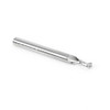 Amana Tool 46389 Solid Carbide Up-Cut Spiral Ball Nose 3/32 Radius x 3/16 Dia x 3/4 Cut Height x 1/4 Shank x 3 Inch Long x 2 Flute Router Bit with High Mirror Finish