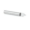 Amana Tool 45623 Solid Carbide 45 Degree Engraving 0.042 Tip Width x 1/4 SHK x 2 Inch Long Signmaking Router Bit