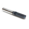 Amana Tool 48055-E High Performance End Mill 3/8 D x 1 CH x 3/8 SHK x 3 Inch Long SC Fiberglass and Composite Cutting AlTiN Coated Router Bit