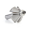 Amana Tool 47309 Carbide Tipped Chamfer 45 Deg Angle x 1-3/4 D x 3/4 CH x 1/2 Inch SHK w/ Ball Bearing 4-Flute Router Bit