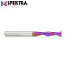 Amana Tool 46316-K SC Spektra Extreme Tool Life Coated Spiral Plunge 1/4 Dia x 1-1/8 CH x 1/4 SHK 3 Inch Long Up-Cut Router Bit