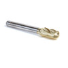 Amana Tool BURS-122NF Radius Cylinder SC Head 3/8 D x 3/4 CH x 1/4 SHK x 2-1/2 Inch Long ZrN Coated Double Cut SC Burr Bit