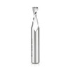 Amana Tool HSS1637 HSS Spiral Aluminum Cutting Double Flute Up-Cut 5/16 D x 3/4 CH x 1/2 SHK 3-1/4 Inch Long Router Bit