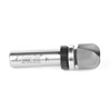 Amana Tool 45990 Carbide Tipped Bowl & Tray 1/4 R x 3/4 D x 5/8 CH x 1/2 Inch SHK w/ Upper Ball Bearing Router Bit