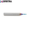 Amana Tool 46233-K SC Spektra Extreme Tool Life Coated Spiral Plunge 1/16 Dia x 3/16 CH x 1/4 SHK 2 Inch Long Down-Cut Router Bit