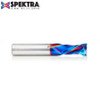 Amana Tool 46199-K CNC SC Spektra Extreme Tool Life Coated Compression Spiral 1/2 D x 2 CH x 1/2 SHK x 4 Inch Long Router Bit