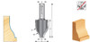 Ogee Vertical Raised Panel Router Bits