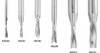 Solid Carbide Spiral Flute Plunge for Solid Wood-2 Flute-Downcut