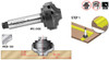 Bits de roteador com inserto de carboneto de perfil múltiplo CNC para portas de gabinetes de MDF - Etapa 1 RC-2450