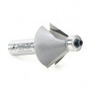 Amana Tool 49414 Carbide Tipped Chamfer 30 Degree x 1-3/8 D x 13/16 CH x 1/2 Inch SHK w/ Lower Ball Bearing Router Bit