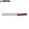 46150-K Solid Carbide CNC Spektra Extreme Tool Life Coated Spiral Phenolic, Resin and Composite with Chipbreaker router bit