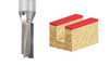 High Production 3° Up Shear Straight Plunge 3 Flute Router Bits